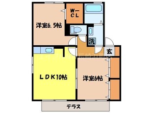 ウィルモア南ヶ丘の物件間取画像